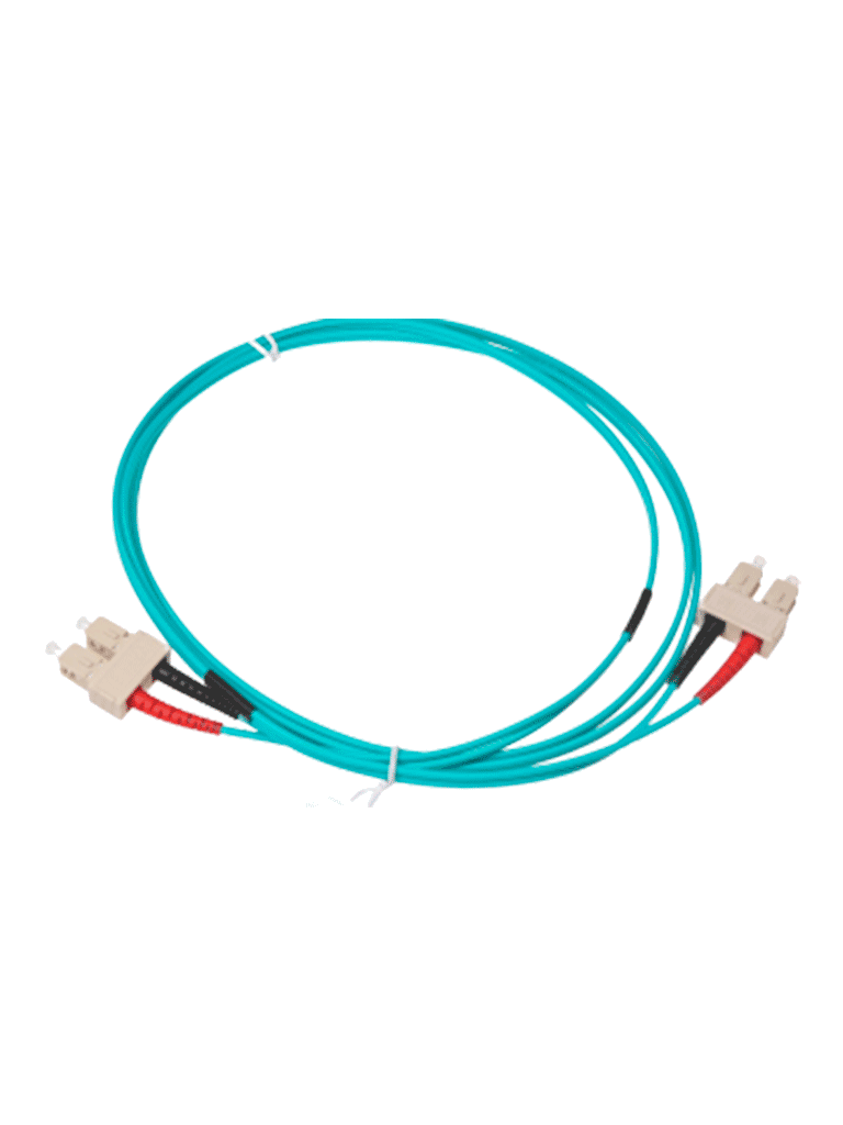 SBE TECH SBE-JUMSCSC1M50 Jumper SC-SC MULTIMODO 50/125 OM4 duplex 2 mm, 1 metro, UPC