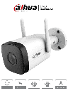 DAHUA IPC-HFW1230DT-STW  - Camara IP Bullet Wifi de 2 Megapixeles/ Lente de 2.8 mm/ 100 Grados de Apertura/ IR de 30 Metros/ H.265/ Microfono y Altavoz Integrados/ Ranura MicroSD/ IP67/ Detección de Humanos/ 