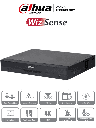 DAHUA XVR5116HE-4KL-I3 - DVR 16 Canales 4K con IA, WizSense, H.265+, 16 Canales HDCVI+IP (32 Ch máx.), Reconocimiento Facial, SMD Plus, Protección Perimetral, 16&3 E&S Alarma, 1 Puerto SATA.