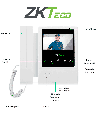 ZKTECO VDPIB4 - Monitor LCD de 4.3 pulgadas para Videoportero Analógico / Conexión mediante 4 Hilos / Resolución 480*272 píxeles / Imagen Nítida / Botón de No Molestar #preciosbajos