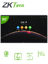 ZKTECO IWB86B - Pantalla Digital Interactiva / 86 pulgadas / 4K UHD / Android / Bisel Delgado / Cámara Integrada 13 megapíxeles / Matriz de 6 Micrófonos / 20 Puntos Multi-touch / Proyección Inalámbrica mediante WiFi  #preciosbajos #nuevapro