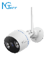 NGTECO NGC501 - Cámara Bullet WiFi / 1080P / Lente 3.6mm / Visión Nocturna / Almacenamiento local y en la nube / Control Remoto / Audio Bi-direccional / Funciona con Alexa 
