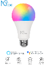 NGTECO NGL200 - Foco LED Inteligente WiFi de 9W / Color regulable / Control remoto App / Control por voz Amazon Alexa y Google Assistant / WiFi 2.4 GHz / Configuración Horarios / 950 Lumenes #NG1  #NOV