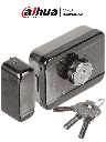 DAHUA DHI-ASF601A - Cerradura eléctrica inteligente con cierre automático, 12 VDC, bidireccional (izquierda o derecha). Ideal para puertas de madera, metal y emergencia. Compatible con videoporteros y control de acceso