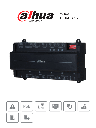 DAHUA ASC2202B-D - Panel de Control de Acceso de 2 Puertas y 4 Lectoras/ TCP/IP/ Wiegand/ 100,000 Usuarios, 3,000 Huellas y 500,000 Registros/ Soporta Interlock, Anti-passback, Desbloqueo Remoto/ Funcion WatchDog/ 