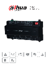 DAHUA ASC2204B-S  - Panel de Control de Acceso para 4 Puertas y 4 Lectoras/  TCP/IP/ Comunicación RS-485 y Wiegand/ 100,000 Usuarios, 3,000 Huellas y 500,000 Registros/ Soporta Interlock, Anti-passback, Desbloqueo Remoto/ Funcion WatchDog/ 