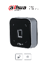 DAHUA DHI-ASM101A - Enrolador USB / Soporta Huellas digitales, tarjetas ID (125 Khz.) y Mifare (13.56 Mhz.)/ Plug and Play/ Para SmartPSS y DSS Pro/ 