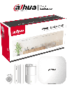 DAHUA DHI-ART-ARC3000H-03-FW2 - Kit Alarma Inalámbrico con Conexión 4G, Wifi, Ethernet/Monitoreo por APP/Incluye Panel Ethernet, WiFi, 3G, 4G (Dual SIM); 1 Sensor de Movimiento; 1 Contacto Magnético; Un Control Remoto/ #AlarmasDahua