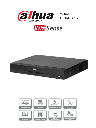 DAHUA XVR5104HE-I3 - DVR de 4 Canales de 5 Megapixeles Lite/ WizSense/ H.265+/ + 2 Ch IP/ Hasta 6 Canales IP/ 1 Ch de Reconocimiento Facial/ SMD Plus/ 1 Bahía de Disco Duro/ E&S Alarmas/ Soporta HDCVI/AHD/CVBS/IP