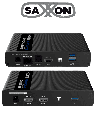 SAXXON LKV676KVM-PI - Kit extensor de video HDMI IPCOLOR/ Resolucion 4K @ 30 Hz/ Hasta 70 metros en 1080P y 40m en 4K con Cat 6/ 6A/ 7/ Cero latencia/ Soporta Teclado Video Mouse/ Soporta HDR/ ARC