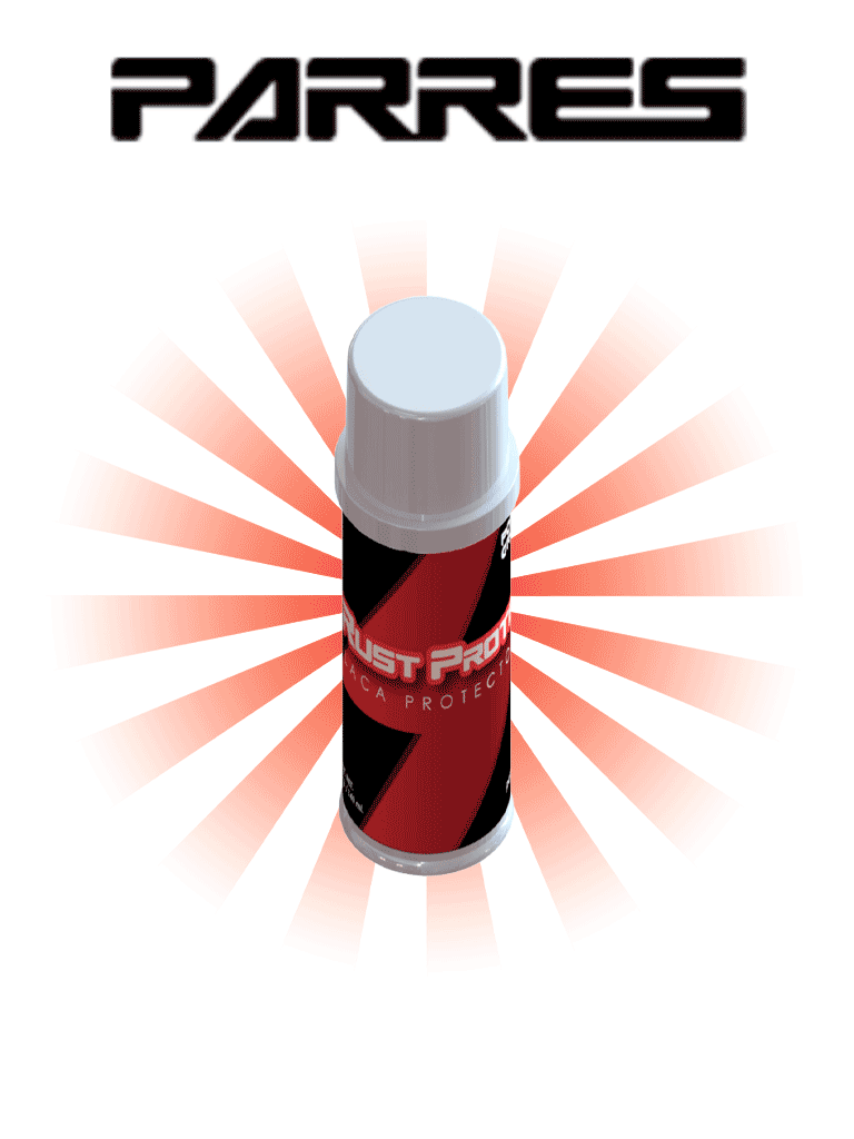 PARRES SRP-140 SPRAY RUST PROTEC PARRES 140 ML / Recubrimiento transitorio, diseñado para la protección de uniones exotérmicas y mecánicas contra la oxidación y/o sulfatación.