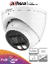 DAHUA HAC-HDW1809T-A-LED - Camara Domo Eyeball 4k Full Color/ 8 Megapixeles/ Lente de 2.8 mm/ 106 Grados de Apertura/ Microfono Integrado/ 40 Metros de Iluminación/ Imagen a Color 24/7/ Super Adapt/ WDR de 120 dB/ 