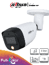 DAHUA HAC-HFW1209CMN-A-LED - Camara Bullet  Full Color 1080p/ Lente de 2.8 mm/ Micrófono Integrado/ 108 Grados de Apertura/ Metalica/ WDR Digital/ 20 Metros de Iluminacion/ IP67/ Soporta CVI/CVBS/AHD/TVI/ 