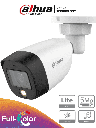 DAHUA HAC-HFW1509CN-A-LED - Cámara Bullet Full Color de 5 Megapixeles/ Lente de 2.8 mm/ 112 Grados de Apertura/ Microfono Integrado/ Leds para 20 Mts/ WDR de 120 dB/ Starlight/ IP67/ #FullColor 