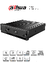 DAHUA DHI-MXVR4104-GFI - DVR Movil de 4 Canales HDCVI 1080p+4 Canales IP/ H.265/ GPS/ 4G/ Soporta 1 HDD 2.5 Pulgadas + 1 Tarjeta SD/ Soporta HDCVI/AHD/TVI/CVBS/IP/ No tiene WiFi/