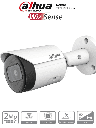 DAHUA IPC-HFW2241S-S - Camara IP Bullet de 2 Megapixeles/ Lente de 2.8 mm/ WizSense/ 107 Grados de Apertura/ IR de 30 Metros/ SMD Plus/ Microfono Integrado/ PoE/ Ranura para MicroSD/ IP67/ WDR Real de 120 dB/
