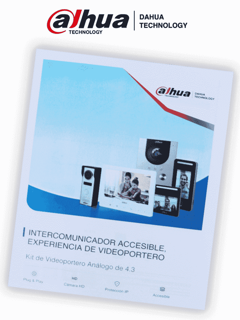 TVC MATPRO019 - Flyer Tamaño Carta con Información de Videoporteros Dahua