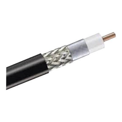 Carrete de 305m de Cable Coaxial Tipo RG-8 50 Ohms C/Conductor de Aluminio recubierto de Cobre Estañado y Malla D/ de Aluminio recubierto Cobre Estañado