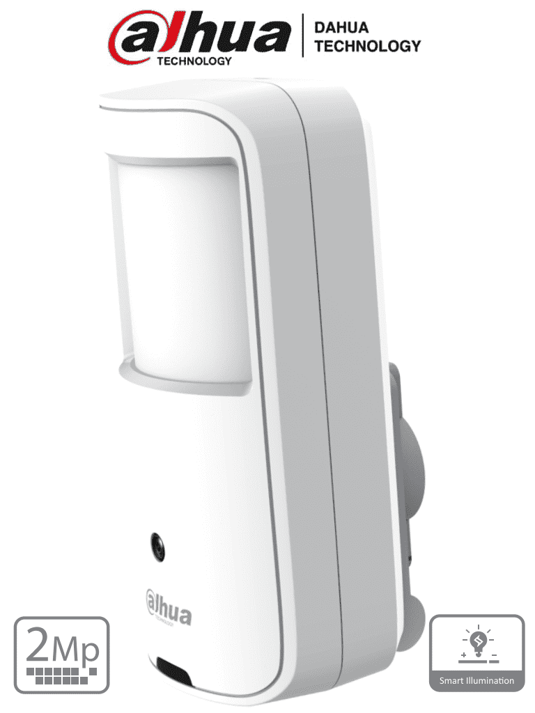 [DHT0310017] DAHUA HAC-HUM3200A - Cámara Oculta en Sensor de Movimiento/ 2 Megapixeles/ Super Adapt/ Lente de 2.8mm/ 105 Grados de Apertura/ IR de 10 Metros/ DWDR/ Soporta: CVI/CVBS/AHD/TVI/