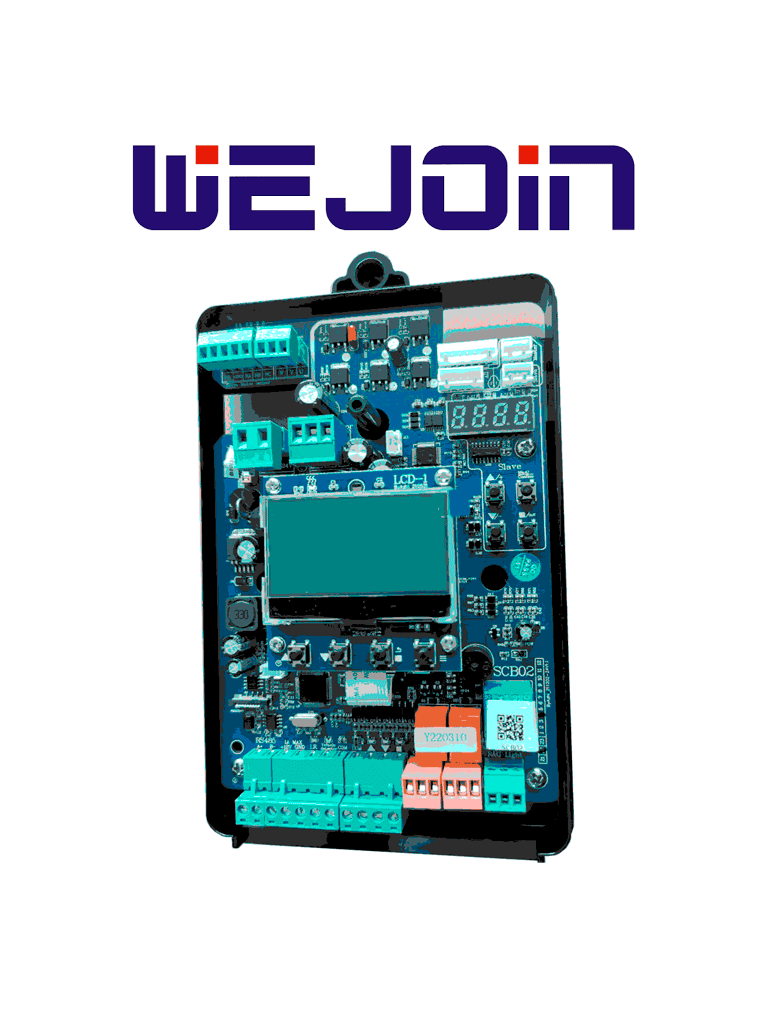 WEJOIN WJSCB02BCP01 - Panel de Control para Barrera Vehicular Aurora WJSCB201L063 /  WJSCB201R063