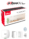 DAHUA ART-ARC3000H-03-W2+DHI-ARD822-W2 - Paquete de Kit de Alarma Wifi y Ethernet + Botón de Pánico de 2 Botones/ Incluye Hub / 1 Contacto Magnético/ 1 Control Remoto/ 1 PIR/ 1 Botón de Pánico de 2 Botones/ #AlarmasDahua (Hasta Agotar Existencias)