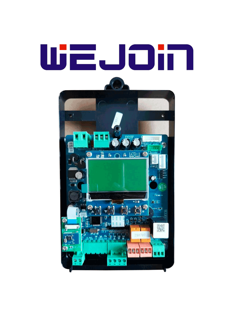 WEJOIN WJCB01VFBCP01 - Panel de Control para Barrera Vehicular WJCB120VFIL33D90LED y WJCB120VFIR33D90LED