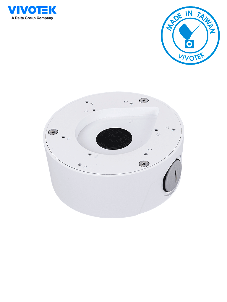 [VIV0430145] VIVOTEK AM-71B_V01 - CAJA DE CONEXIONES EXTERIOR PARA CAMARAS DOMO/ IP66/ COLOR BLANCO