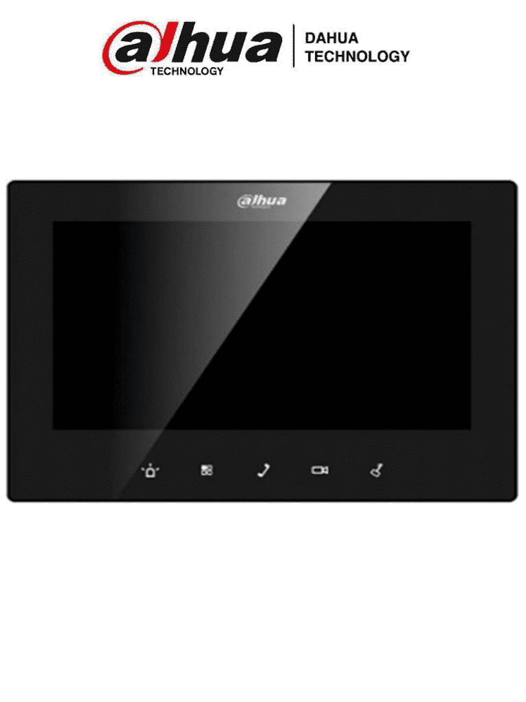 DAHUA DHI-VTH1521G - Monitor IP de 7 Pulgadas/ Teclado Touch/ PoE Estandar/ 6&1 Entradas y Salidas de Alarmas/ Uso Interior/ TCP/IP/ #LoNuevo