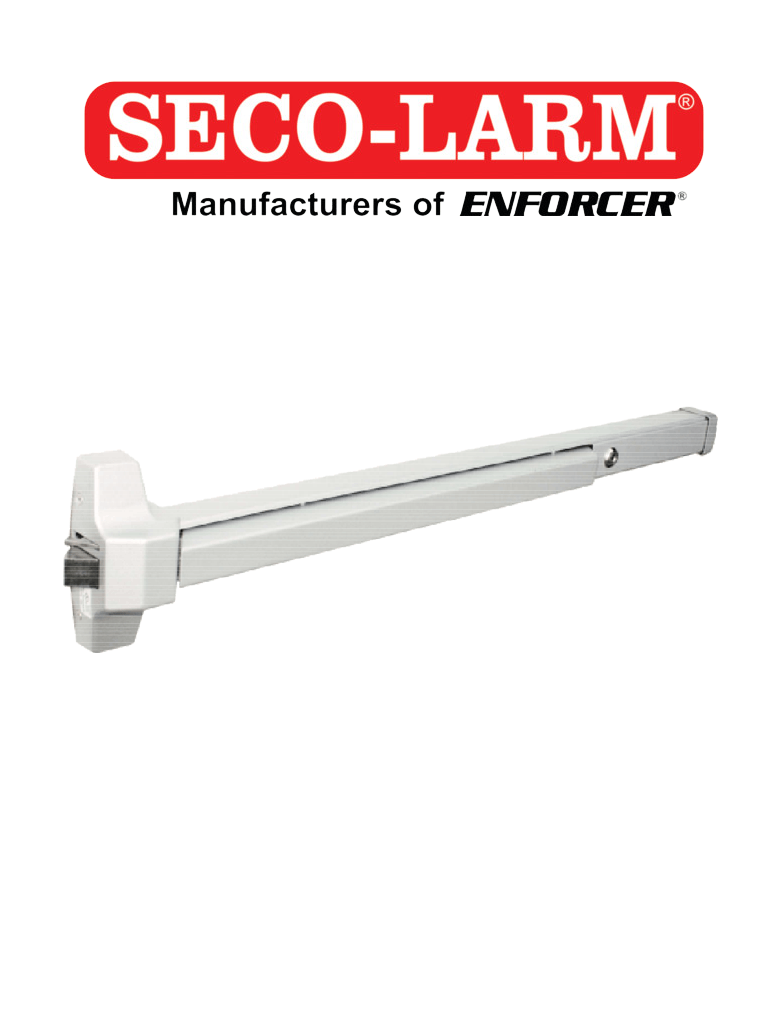 [SEC0760015] SECO-LARM SD962AR36A - Barra Para Puertas De Emergencia / Acero Inoxidable