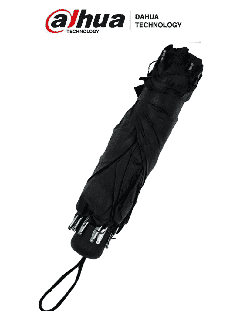 [DHT3010057] DAHUA MATPRO037 - Sombrilla Negra/ con Logo Dahua/ Promocional