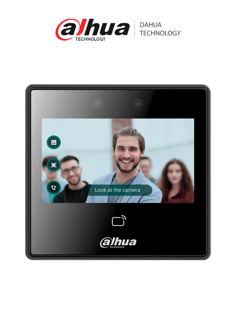 DAHUA DHI-ASI3213A-W - Control de Acceso con Reconocimiento Facial/ Pantalla de 4.3 Pulgadas/ Soporta 3000 Rostros, Usuarios y Passwords/ 5,000 Tarjetas Mifare (IC Card)/ 50 Administradores/ 300,000 Registros/ 99.99% de Presición/ #LoNuevo