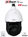 DAHUA SD49825GB-HNR - Cámara IP PTZ de 8 Megapíxeles/ WizSense/ 25x de Zoom Óptico/ IR de 100 Metros/ H.265+/ WDR Real de 120 dB/ Protección Perimetral y Face Detection/ SMD 4.0/ Ranura para MicroSD/ IP66/ E&S de Alarma y Audio/ #LoNuevo 
