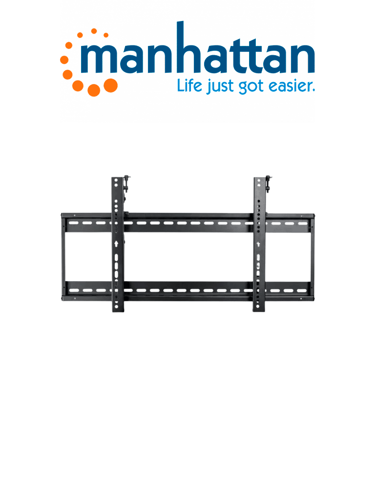 [MAN0600001] MANHATTAN 461702 - Soporte de TV para Video Wall / Soporta una TV de 45" a 70" y hasta 70 kg (154 lbs.), negro