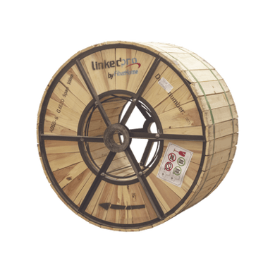 [176807] Carrete de 4 km de Fibra Óptica Aérea (ADSS) G.652D, Monomodo de 24 Hilos, Exterior, Span 100, Loose Tube