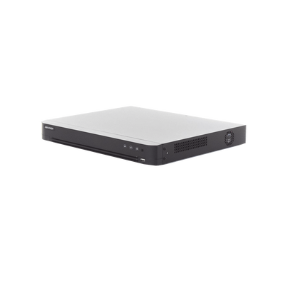 [214655] DVR 32 Canales TurboHD + 2 Canales IP / 2 Megapixel (1080p) Lite / Acusense (Evita Falsas Alarmas) / Audio por Coaxitron / H.265+ / Salida de Video en Full HD