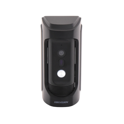 Frente de Calle IP 2 Megapixel / Uso Rudo / Antivandálico IK09 y Exterior IP65 / PoE Estándar / 3 mts IR / Compatible con Monitor IP HIKVISION o Llamada Directo a App