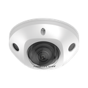 Mini Domo IP 6 Megapixel / Lente 2.8 mm / 30 mts IR EXIR / Micrófono Integrado / Exterior IP67 / IK08 / PoE / ACUSENSE / DARKFIGHTER / Captura Facial / Alarmas y Audio I/O / ONVIF / Micro SD