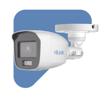 [211953] [ColorVu] Bala TURBOHD 2 Megapixel (1080p) / Imagen a Color 24/7 / Lente 2.8 mm / Microfono Integrado / Luz Blanca 20 mts / IP66 / Metálica