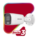 Bala IP 4 Megapixel / Imagen a Color 24/7 / Lente 2.8 - 12 mm / Luz Blanca 60 mts / WDR 130 dB / Exterior IP67 / IK10 / Captura Facial / Videoanaliticos / AcuSense