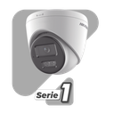 [Dual Light] Turret IP 6 Megapixel / Lente 2.8 mm / 30 mts IR + 30 mts Luz Blanca / Micrófono Integrado / ACUSENSE Lite / Exterior IP67 / H.265 / PoE / ONVIF / Micro SD