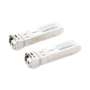 Transceptores Bidireccionales SFP+ (Mini-Gbic) / Monomodo / 10 Gbps de velocidad / Conector LC / Hasta 10 km de Distancia / 2 Piezas