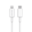 Cable USB-C a Lightning / MFi Certificado / 1 Metro / Ideal para iPhone, iPad y iPod / Carga Rápida 3 Amp / Carga y Sincronización de Datos / 480 Mbps /  60 Watts 