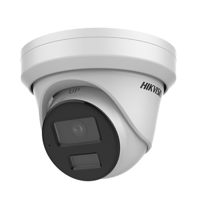 Turret IP 6 Megapixel  / Lente 2.8 mm / Micrófono Integrado / 40 mts IR / Exterior IP67 / WDR 120 dB / Entrada y salida de Audio y Alarma / Captura Facial / Onvif / MicroSD