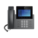 Teléfono IP Android 11, 16 líneas SIP con 12 cuentas, pantalla táctil  5", puertos Gigabit, Wi-Fi, Bluetooth, PoE, codec Opus, IPV4/IPV6 con gestión en la nube GDMS