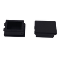 Inserto ciego para placas acopladoras LP-FO-D06 y LP-FO-D12, color negro, Bolsa con 100 pcs