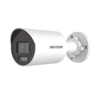 [220289] Bala IP 4 Megapixel / Lente 2.8 mm /  Dual Light (40 mts IR + 40 mts Luz Blanca) / Darkfighter S / Microfono Integrado /  Exterior IP67 / WDR 130 dB / AcuSense / Captura Facial / HEOP
