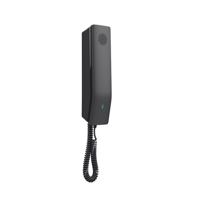 [214677] Teléfono IP Hotelero, 2 líneas SIP con 2 cuentas, codec Opus, IPV4/IPV6, color negro, con gestión en la nube GDMS