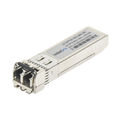Transceptor SFP28 (Mini-Gbic) / Multimodo / 25 Gbps de velocidad / Conectores LC Dúplex / Hasta 300 m de Distancia