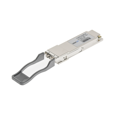Transceptor QSFP+ (Mini-Gbic) / Multimodo / 40 Gbps de velocidad / Conectores LC Dúplex / Hasta 300 m de Distancia