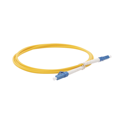 [225100] Jumper de Fibra Óptica Monomodo LC/UPC-LC/UPC Simplex de 1 metro, 3mm